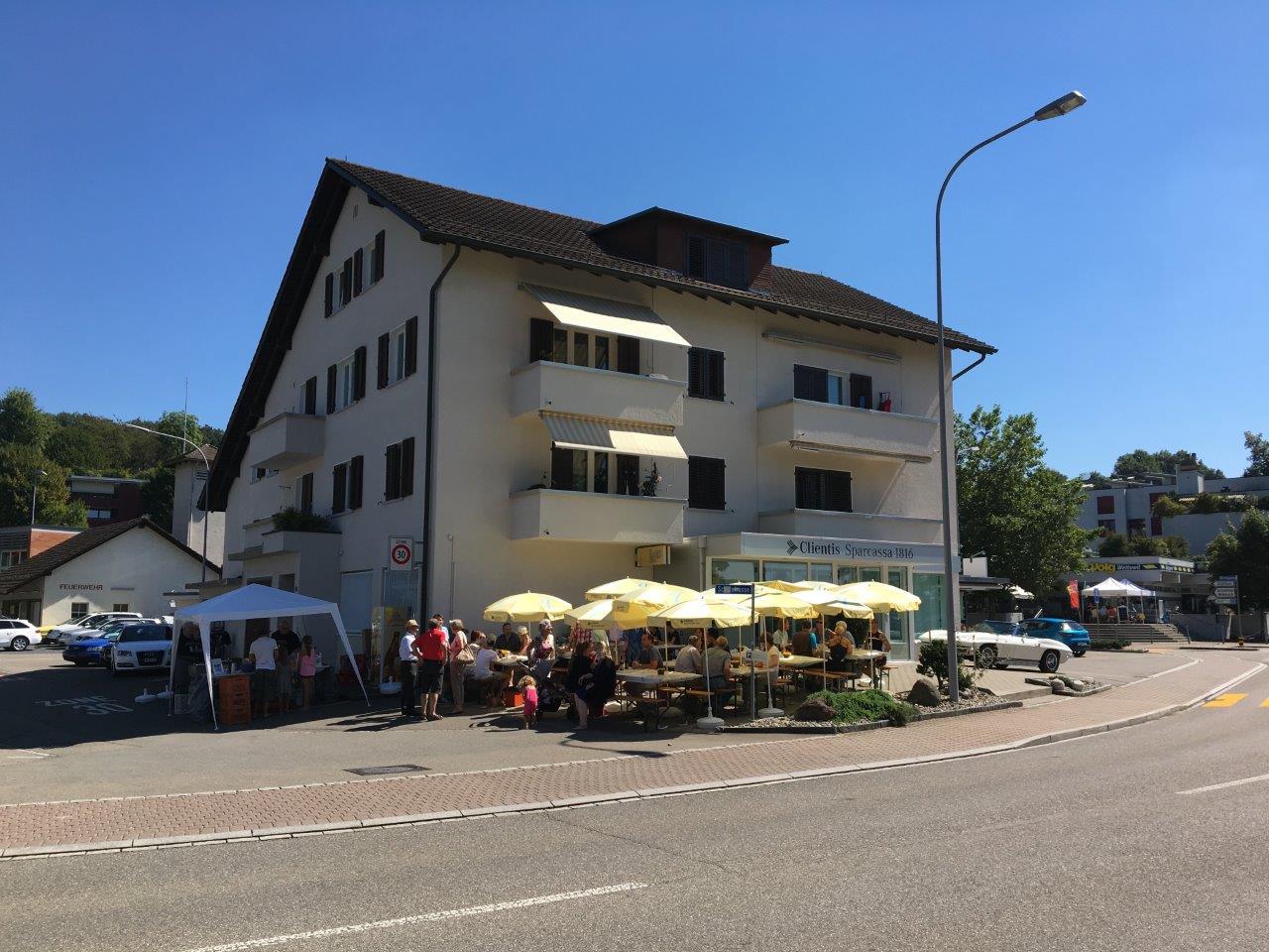 Sonnenschein pur am Grillfest Wettswil